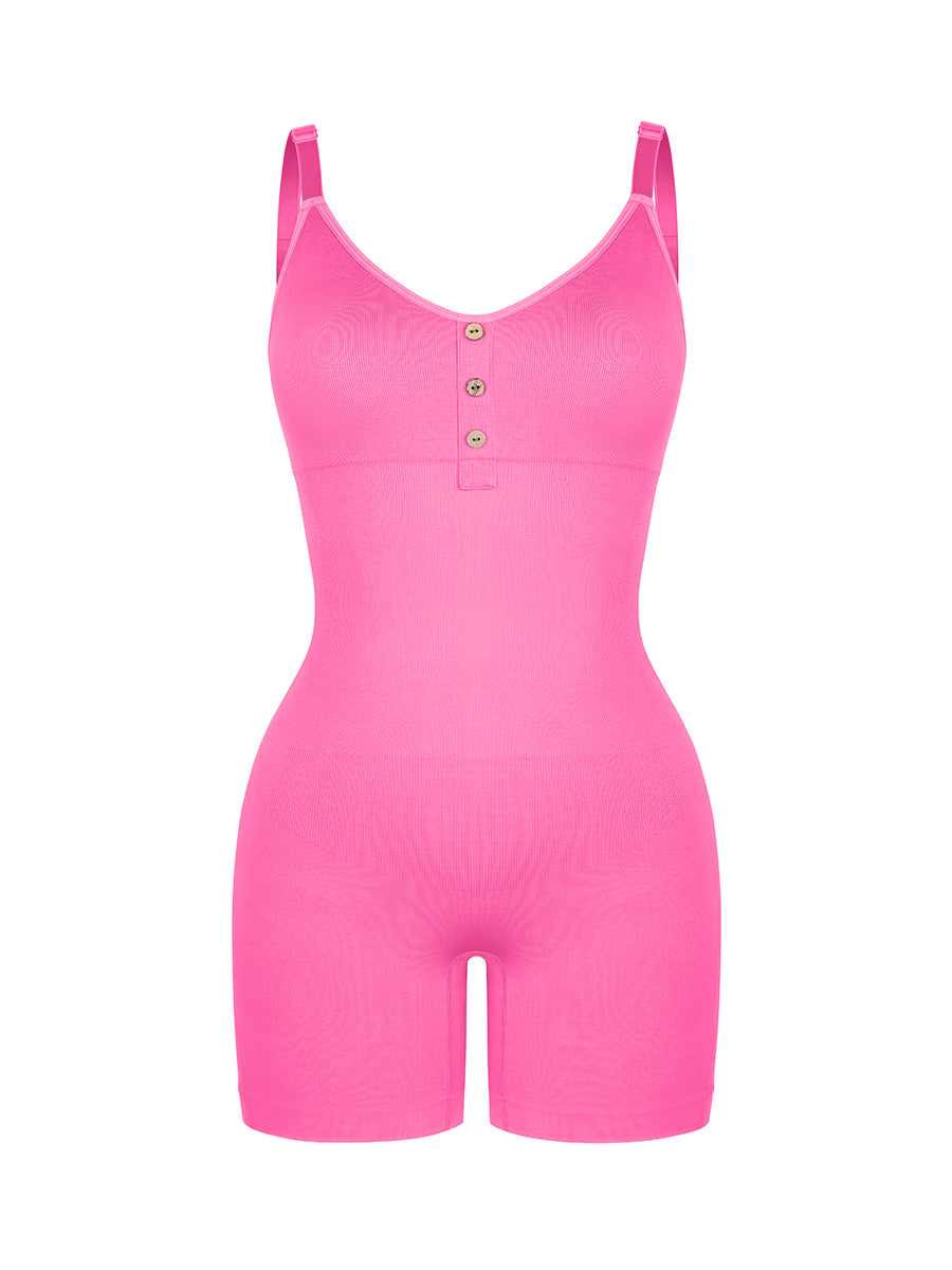 Waist & Abdomen Shaping Butt Lifting Jumpsuit - Auxieswear