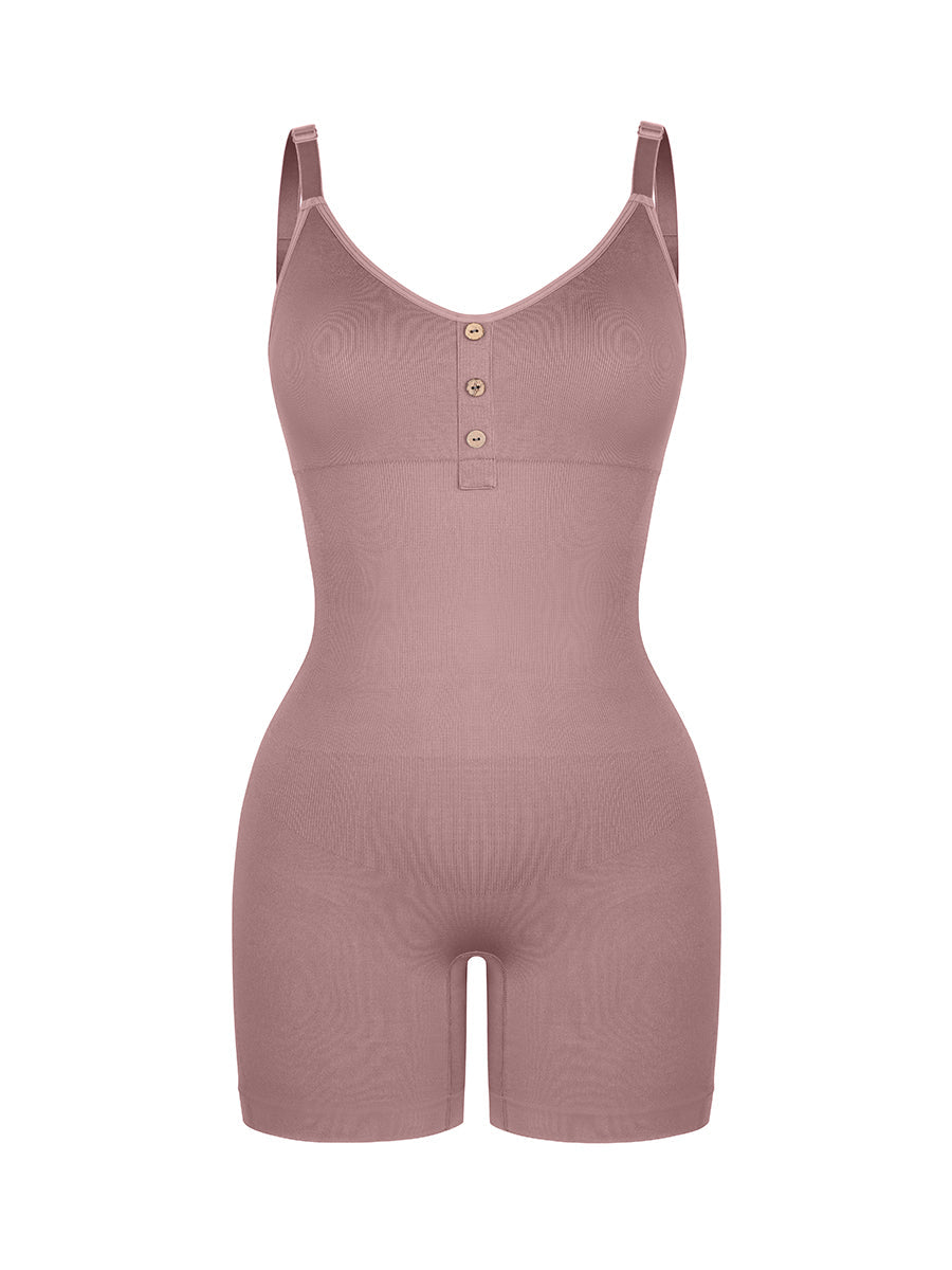 Waist & Abdomen Shaping Butt Lifting Jumpsuit - Auxieswear