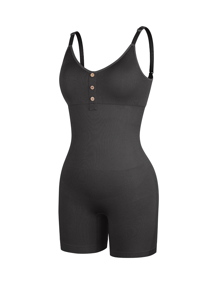 Waist & Abdomen Shaping Butt Lifting Jumpsuit - Auxieswear