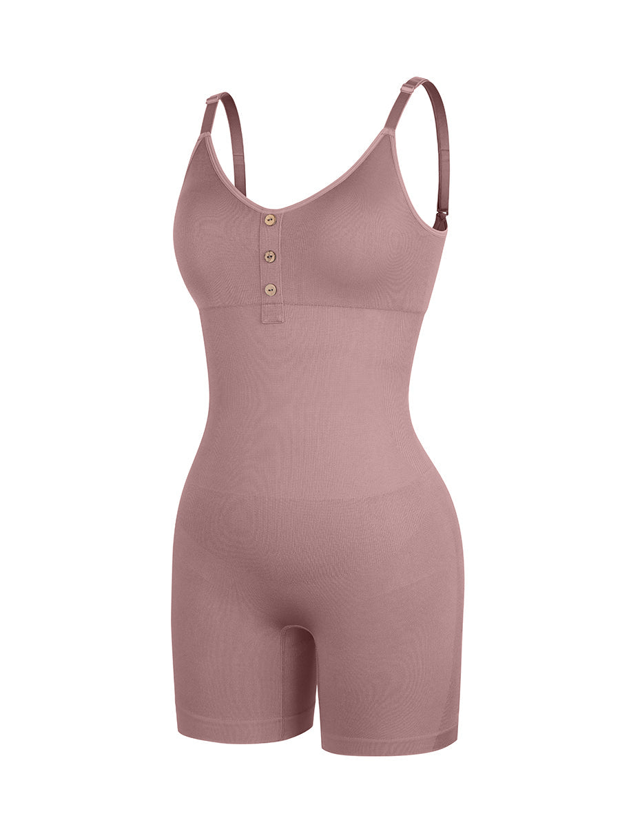Waist & Abdomen Shaping Butt Lifting Jumpsuit - Auxieswear