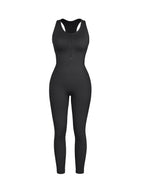 Seamless Ribbed Full-Length Shaping Catsuit