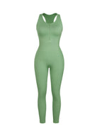 Seamless Ribbed Full-Length Shaping Catsuit