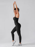 2 in 1 Waist & Tummy Control Bra-free Sports Jumpsuit