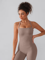 2 in 1 Waist & Tummy Control Bra-free Sports Jumpsuit
