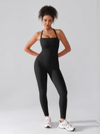 2 in 1 Waist & Tummy Control Bra-free Sports Jumpsuit
