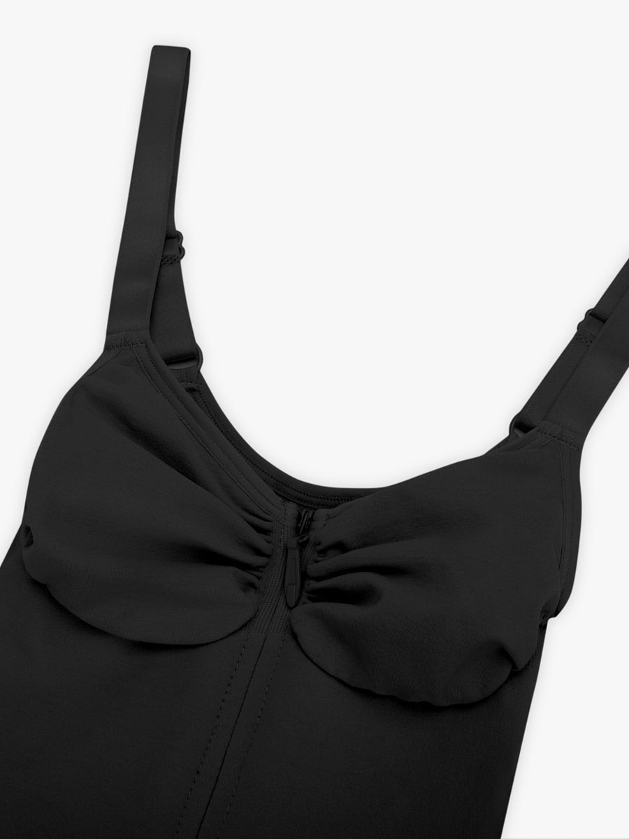 Plunge Chest Support with Inner Clips Bodysuit
