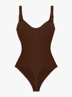 Plunge Chest Support with Inner Clips Bodysuit