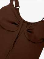 Plunge Chest Support with Inner Clips Bodysuit