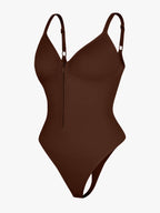 Plunge Chest Support with Inner Clips Bodysuit