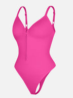 Plunge Chest Support with Inner Clips Bodysuit
