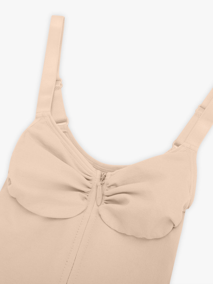 Plunge Chest Support with Inner Clips Bodysuit