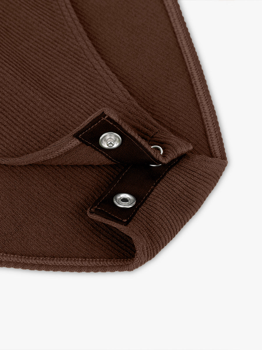 Stretch Knit Zip-Up Sleeveless Bodysuit