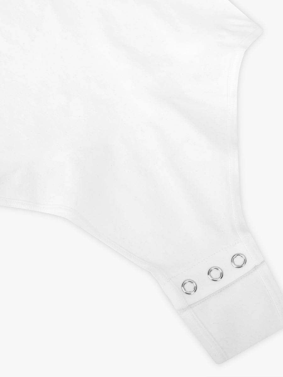 cap sleeves Bust and Waist Control Bodysuit