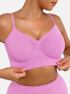 Wireless Supportive Shaping Bra with Adjustable Straps