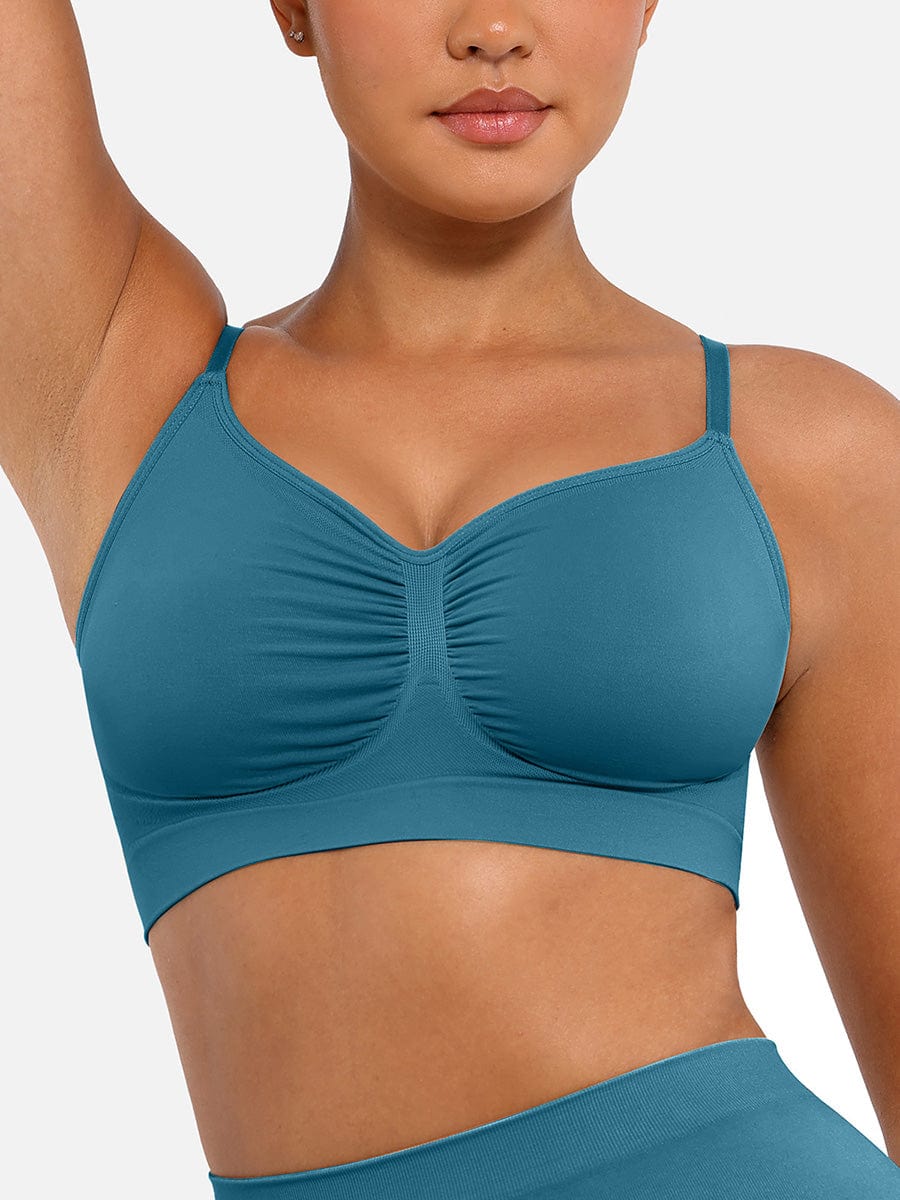 Wireless Supportive Shaping Bra with Adjustable Straps - Auxieswear