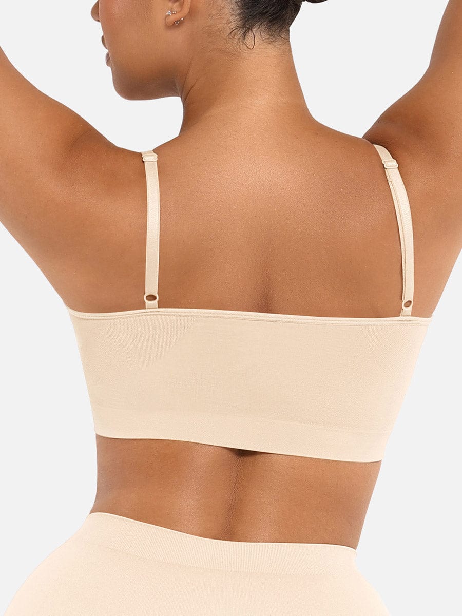 Wireless Supportive Shaping Bra with Adjustable Straps - Auxieswear