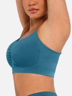 Wireless Supportive Shaping Bra with Adjustable Straps