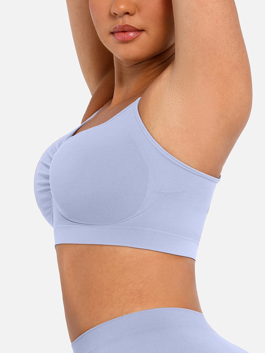 Wireless Supportive Shaping Bra with Adjustable Straps - Auxieswear