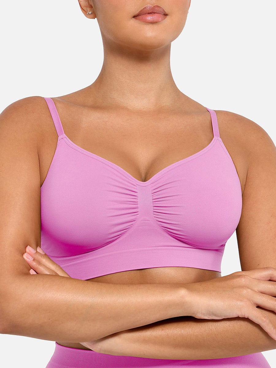 Wireless Supportive Shaping Bra with Adjustable Straps - Auxieswear