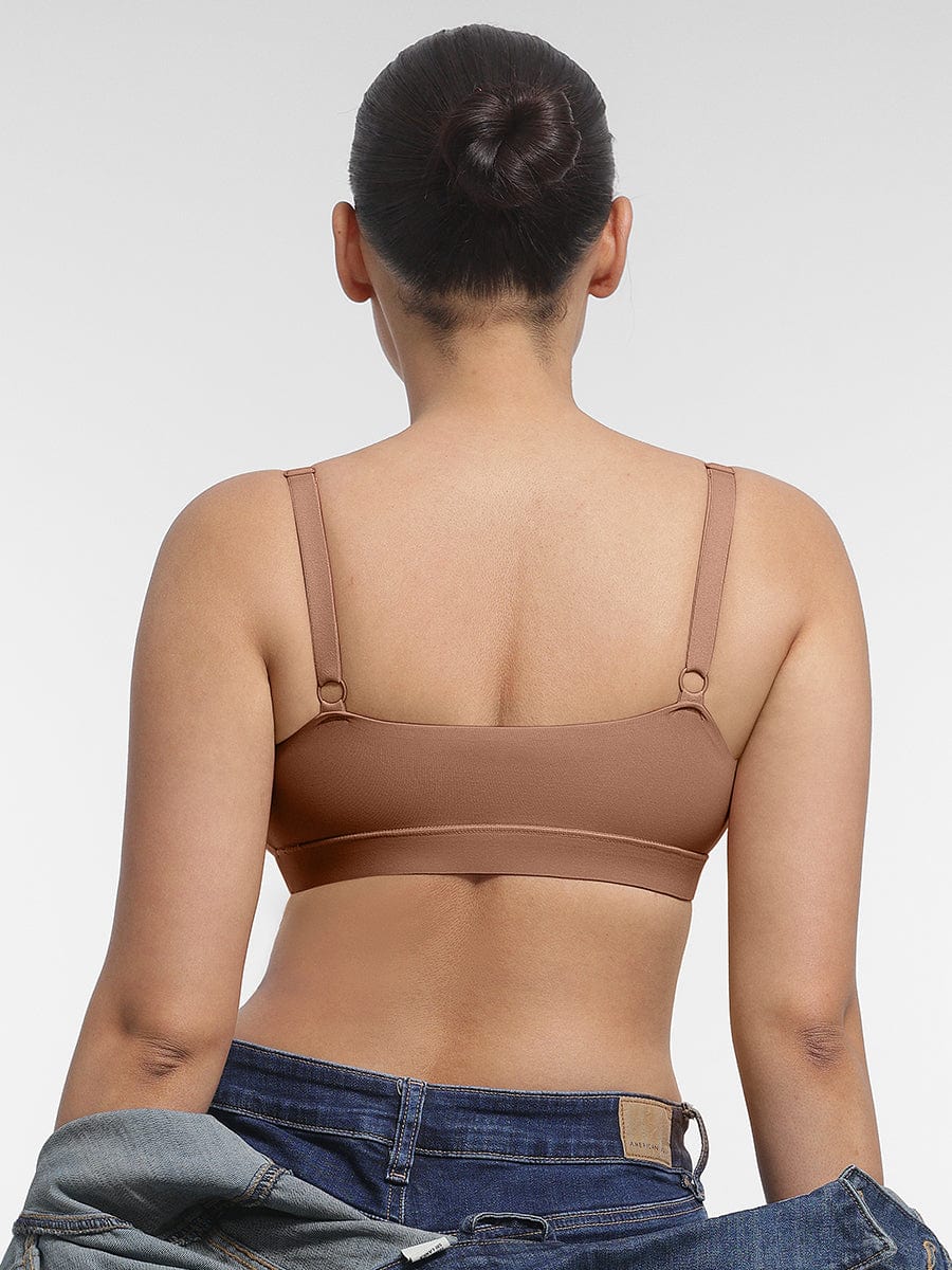 Light Everyday Bra with Adjustable Straps - Auxieswear