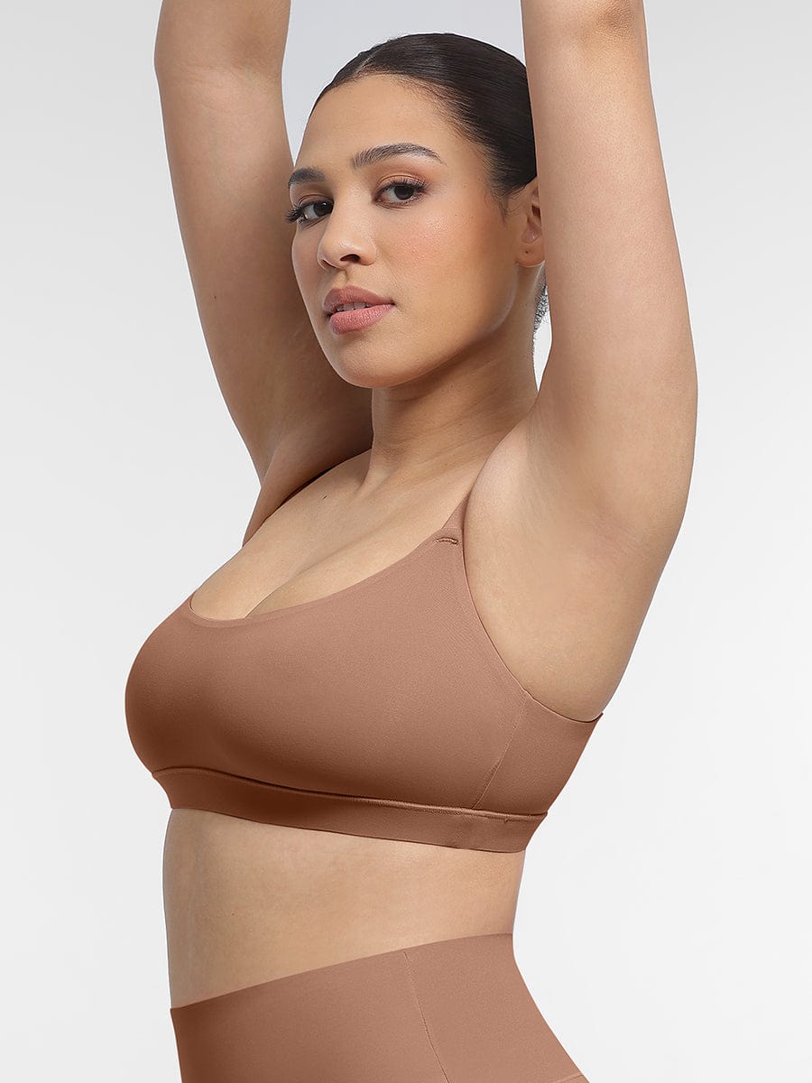 Light Everyday Bra with Adjustable Straps - Auxieswear