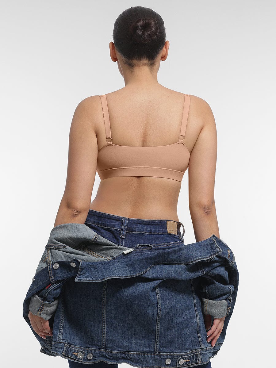 Light Everyday Bra with Adjustable Straps - Auxieswear