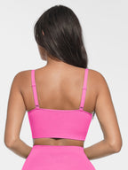 Scoop Neck Bralette with Smooth Back & Adjustable Straps