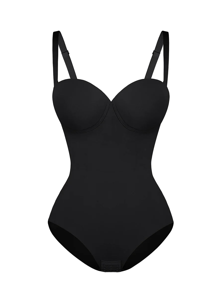 All-in-One Sweetheart Neckline Shaping Bodysuit - Auxieswear