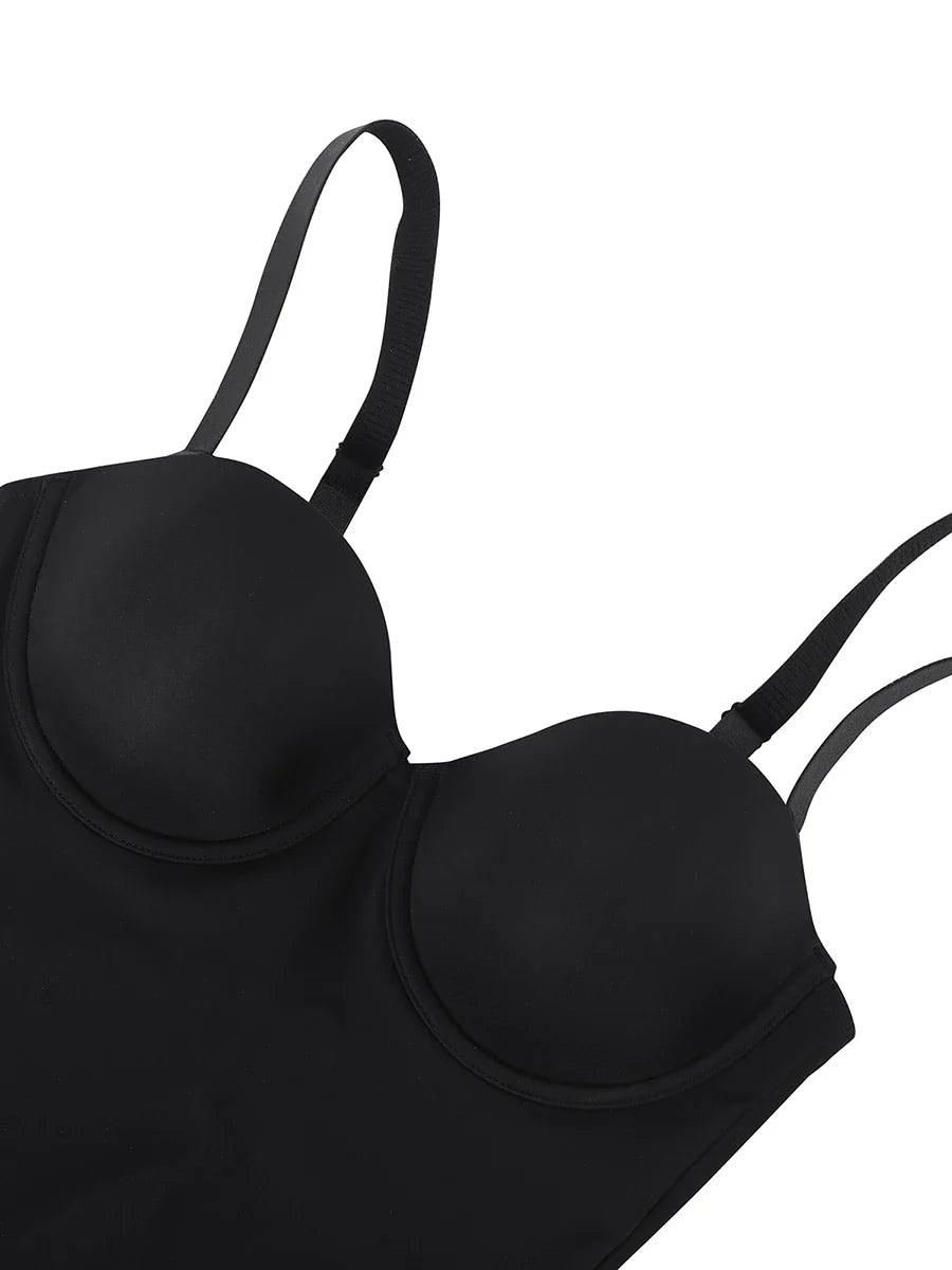 All-in-One Sweetheart Neckline Shaping Bodysuit - Auxieswear