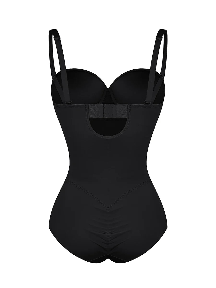 All-in-One Sweetheart Neckline Shaping Bodysuit - Auxieswear