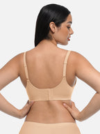 Wireless Push Up Demi coverage Bralettes Bra
