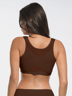 Wireless Shapewear Bra with Adjustable Front