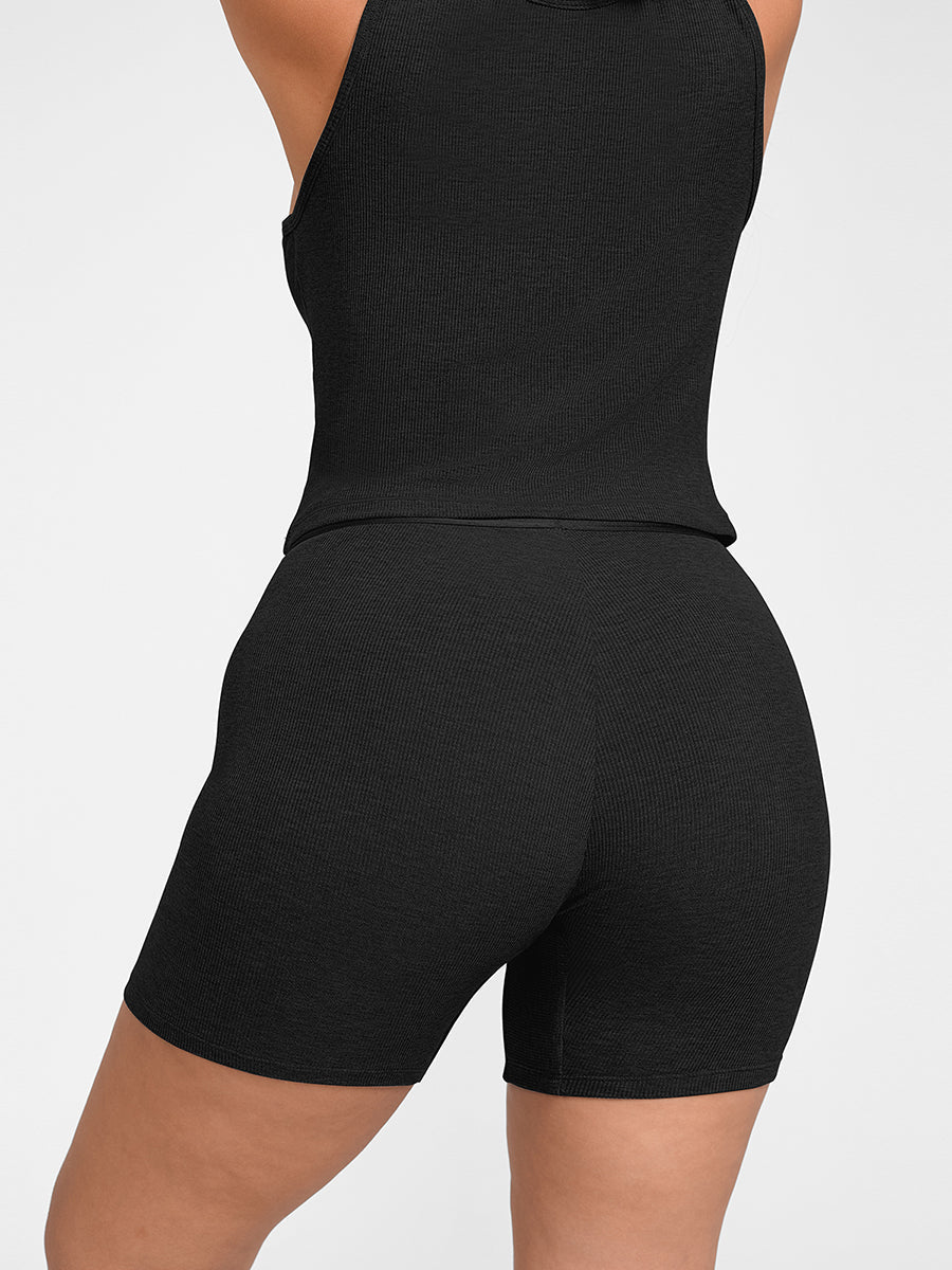 Antibacterial Cotton Crotch Mid Waist Fitted Boxer