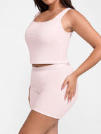 Antibacterial Cotton Crotch Mid Waist Fitted Boxer