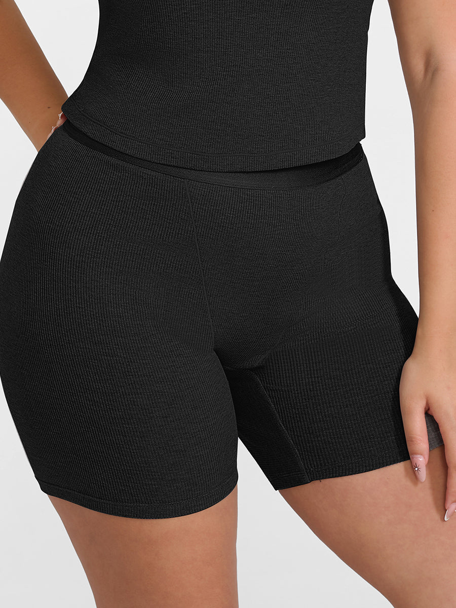 Antibacterial Cotton Crotch Mid Waist Fitted Boxer