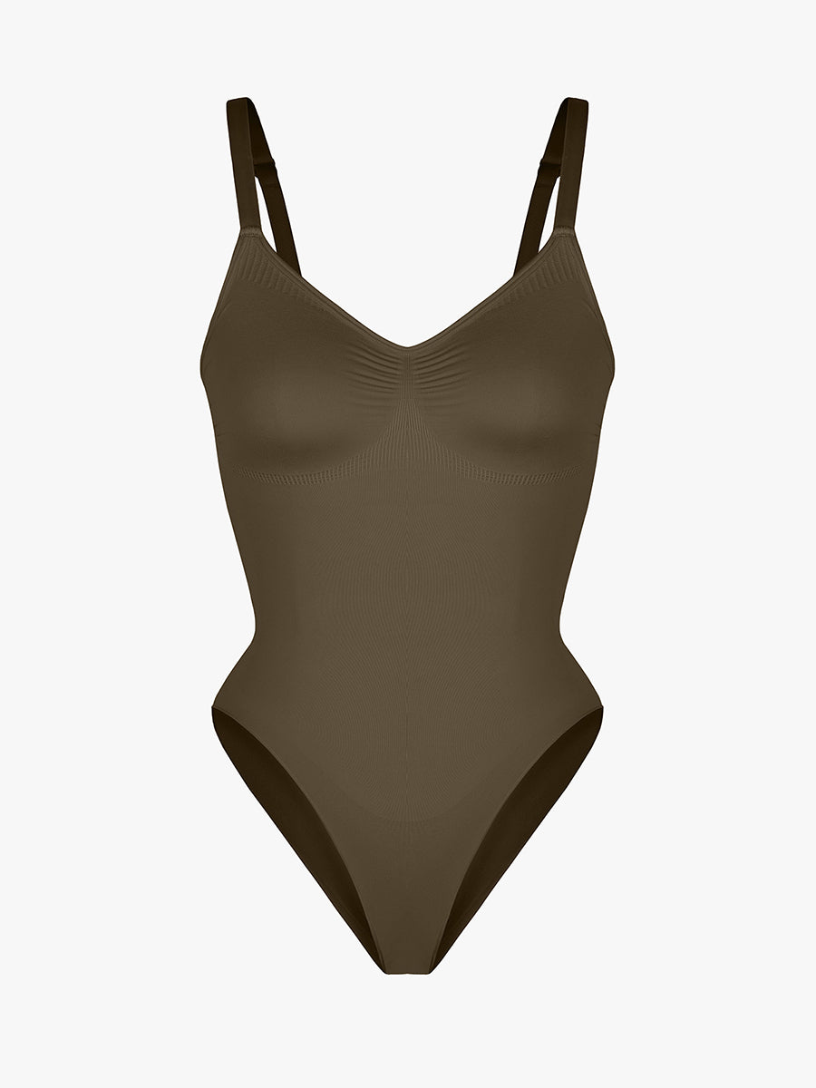 Versatile Chest & Waist Control Shapewear Bodysuit