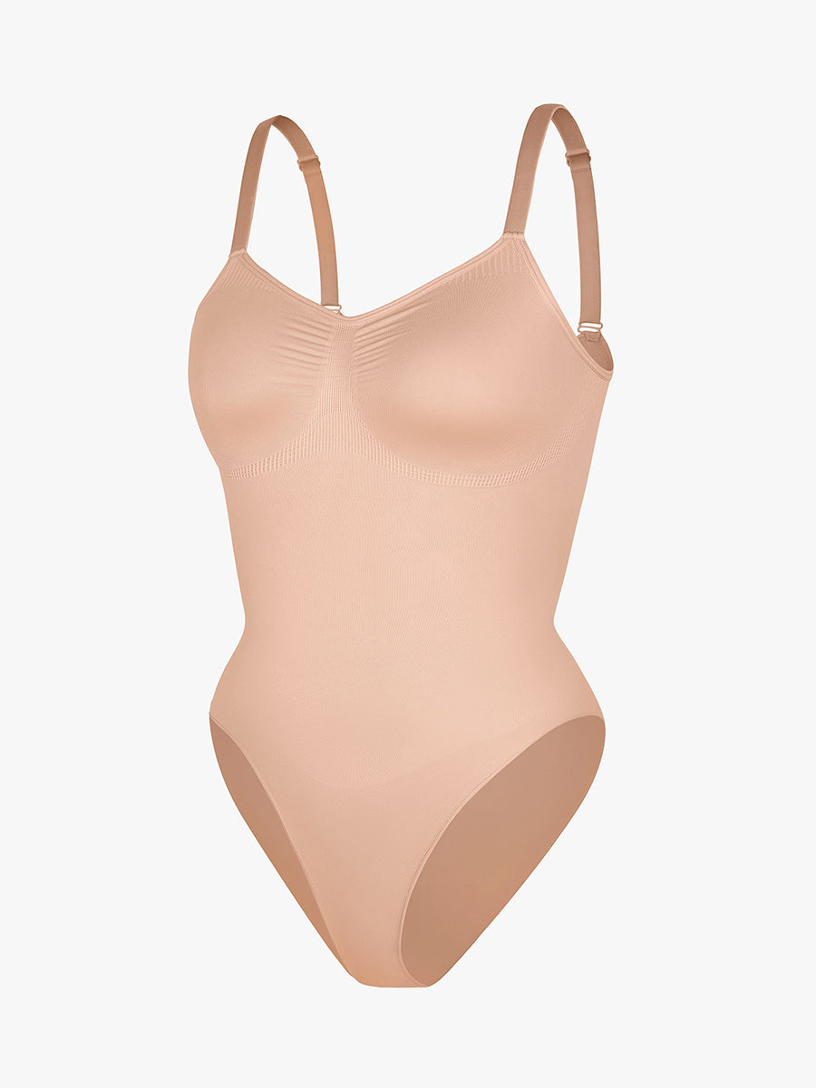 Versatile Chest & Waist Control Shapewear Bodysuit