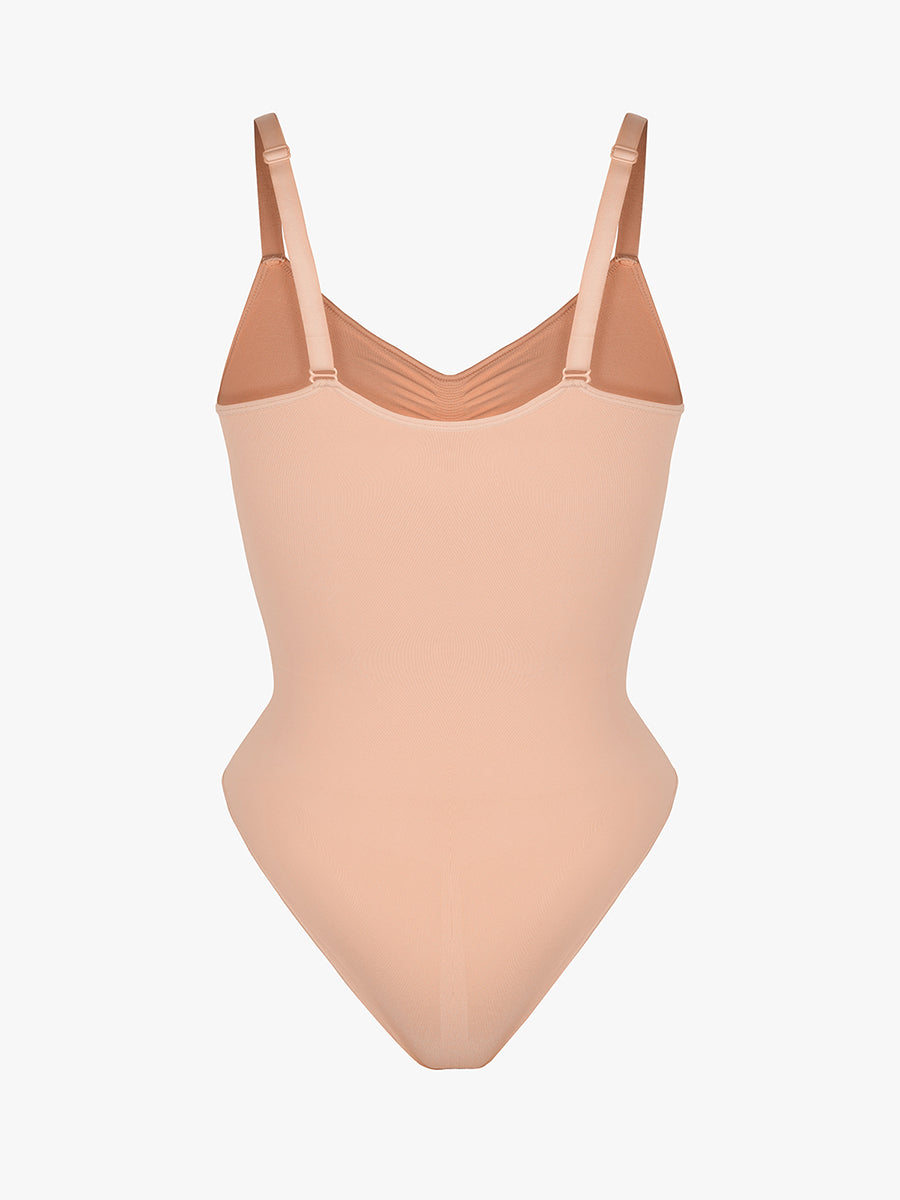 Versatile Chest & Waist Control Shapewear Bodysuit