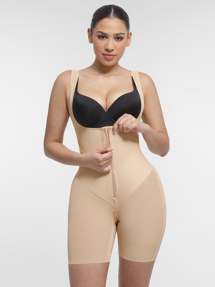 U-Shaped Chest & Waist Control Full Body Shaper - Auxieswear