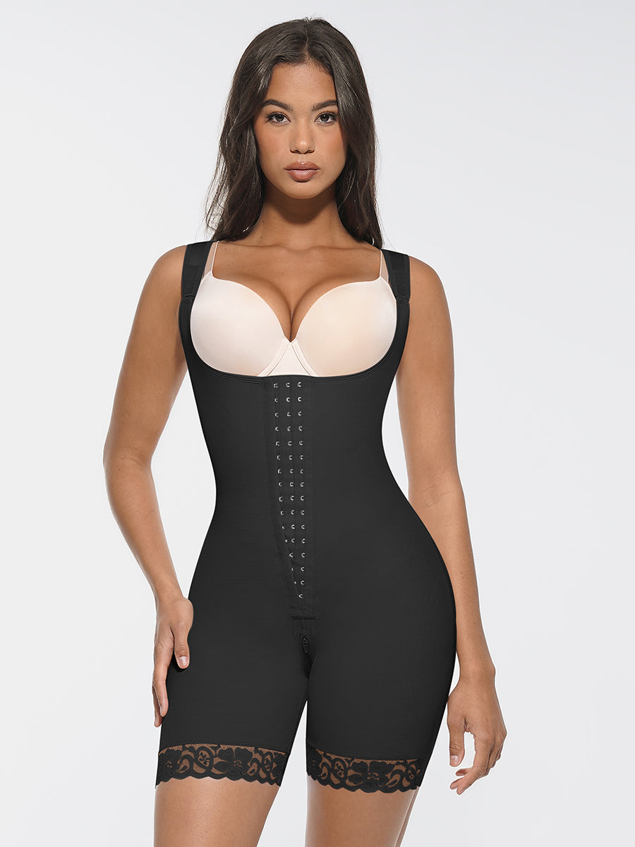 Antibacterial U-Shaped Bust Support & Hip Lifting Body Shaper