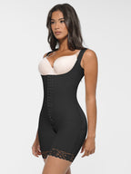 Antibacterial U-Shaped Bust Support & Hip Lifting Body Shaper