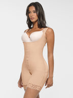 Antibacterial U-Shaped Bust Support & Hip Lifting Body Shaper