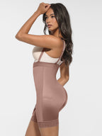Antibacterial Full Body Shaper Butt Lifter with 4 Steel Bones