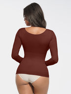 Chest Support & Tummy Control Diamond Neck Top