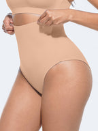 Antibacterial Tummy Control High Waisted Briefs