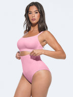 Antibacterial Tummy Control High Waisted Briefs