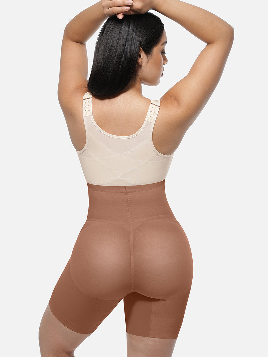 High-Waisted Butt Lifting Mid-Thigh Slimmer - Auxieswear