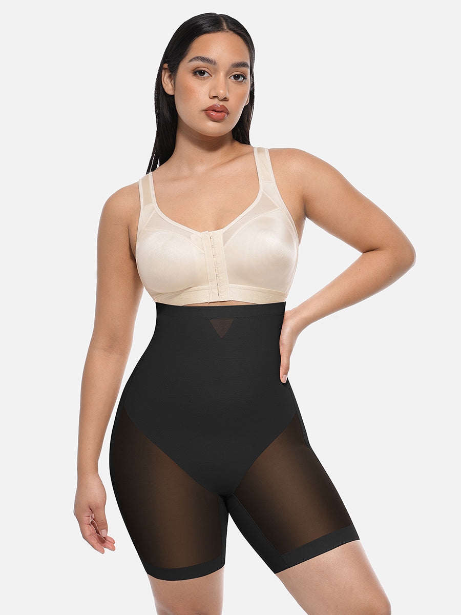 High-Waisted Butt Lifting Mid-Thigh Slimmer - Auxieswear