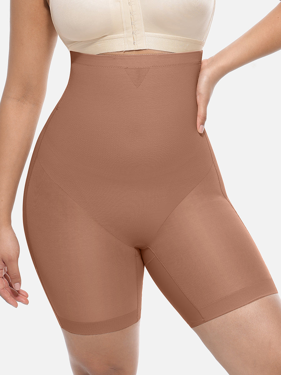 High-Waisted Butt Lifting Mid-Thigh Slimmer - Auxieswear