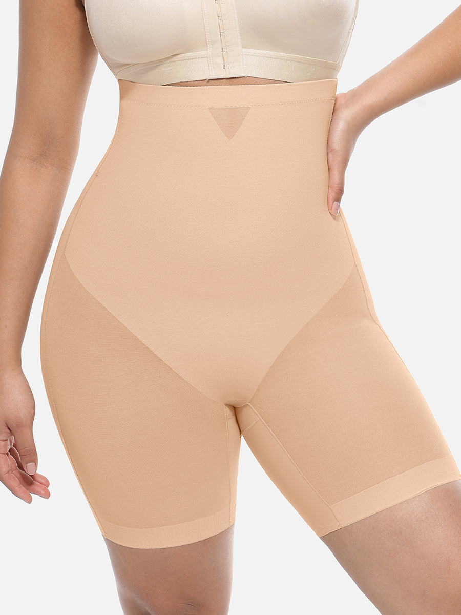 High-Waisted Butt Lifting Mid-Thigh Slimmer - Auxieswear